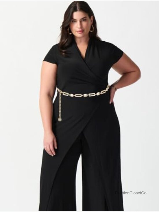Metal Waist Chain Adjustable Chain Belts for Women Accent Belt